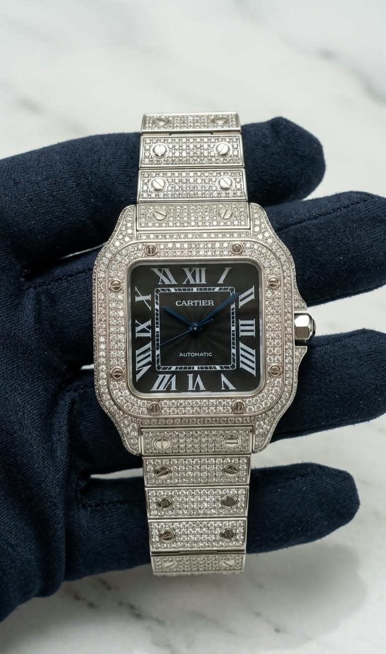 Cartier Ice-Stone watch