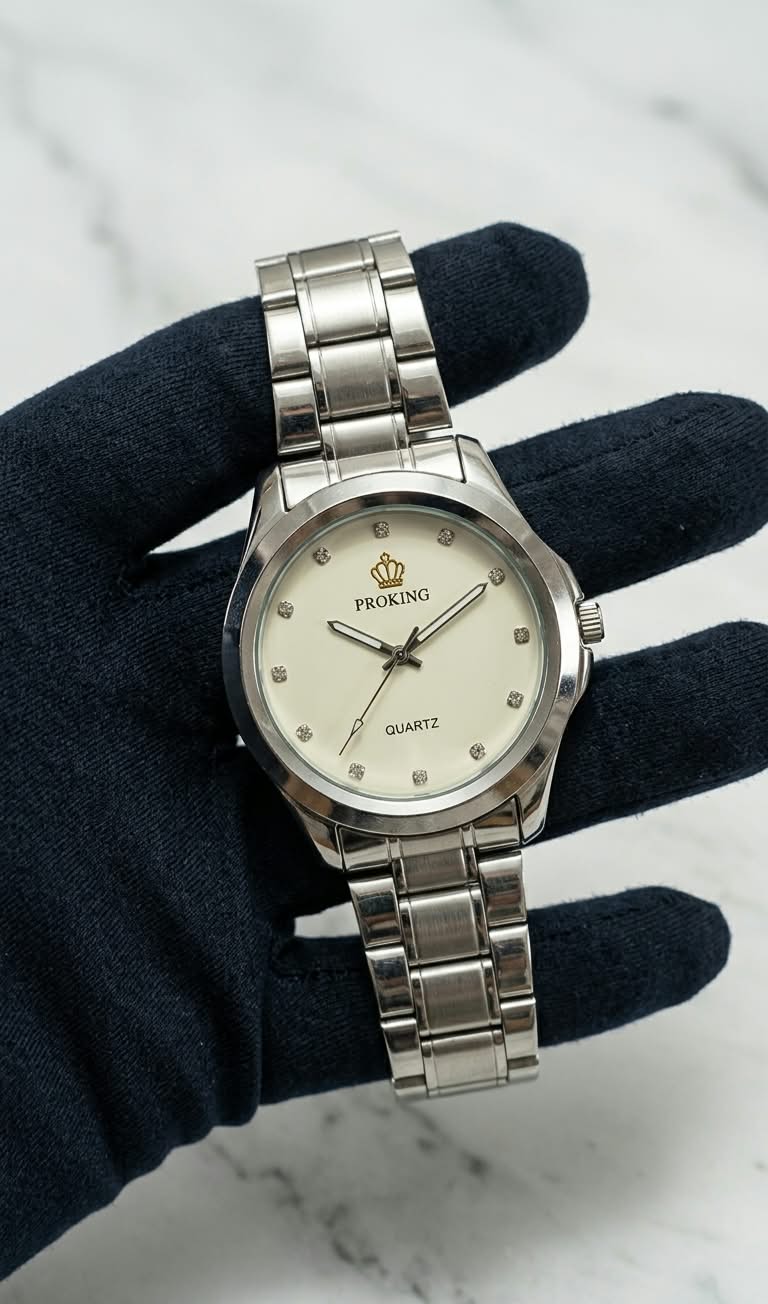 Proking Quartz Stainless Steel Wristwatch