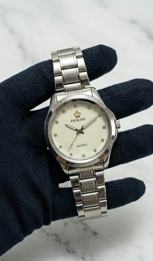 Proking Quartz Stainless Steel Wristwatch