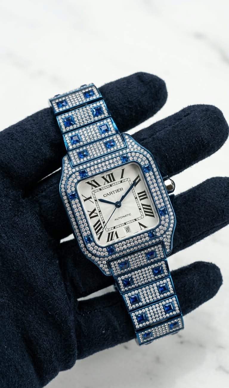 Cartier Ice-stone Watch